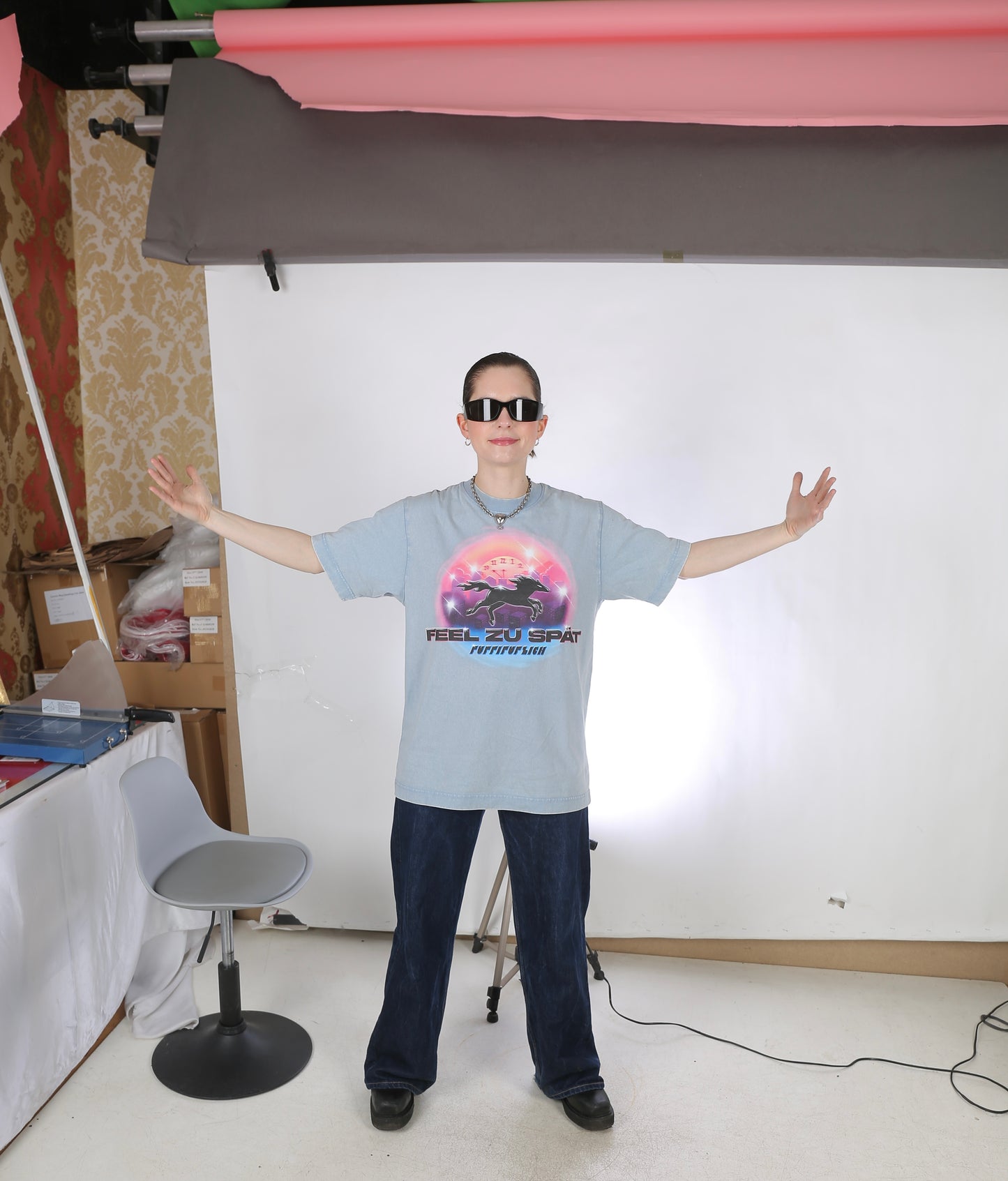 Fuffifufzich Feel zu spät T-Shirt