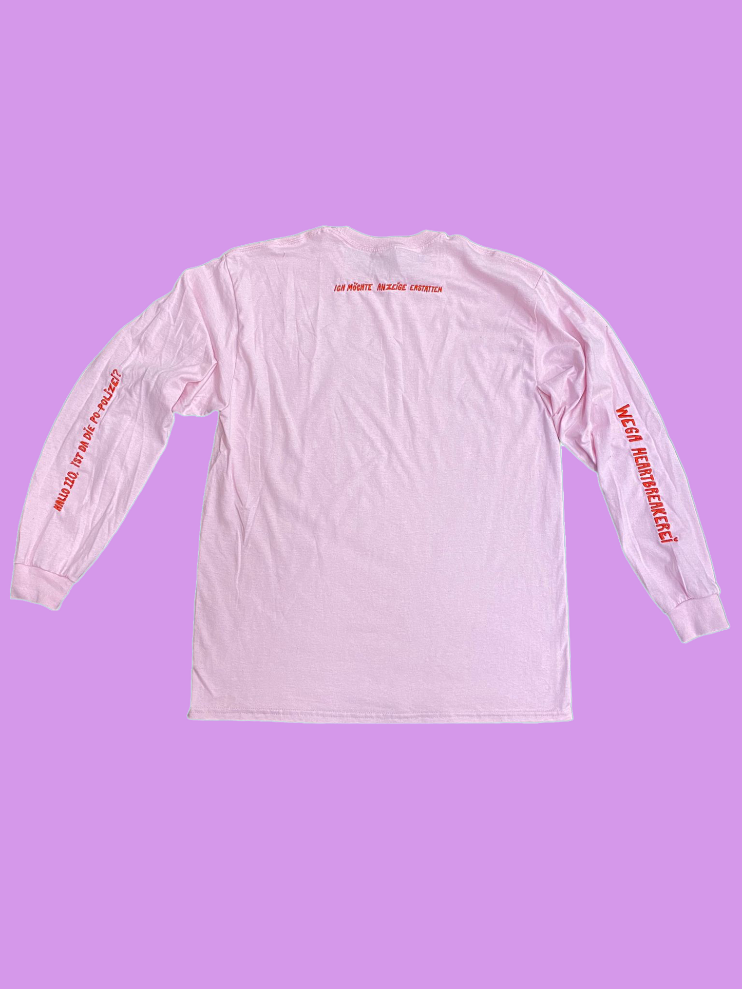 HEARTBREAKEREI Longsleeve Rosa